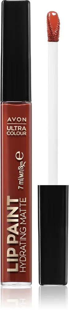 Avon Ultra Colour Paint satiininen huulipuna antaa mattavaikutelman sävy Mauve Cocktail 7 ml