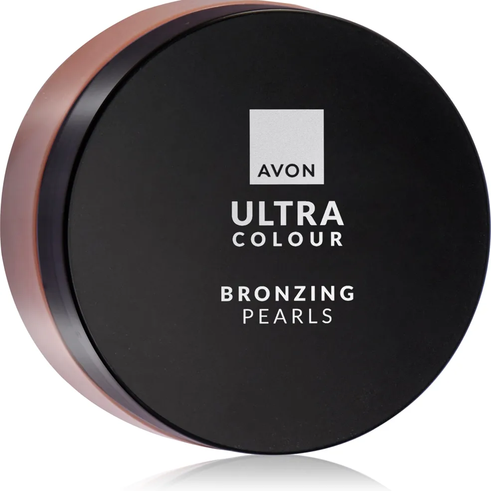 Avon Ultra Colour Pearls pronssinsävyiset puuterihelmet sävy Medium Bronze 28 g