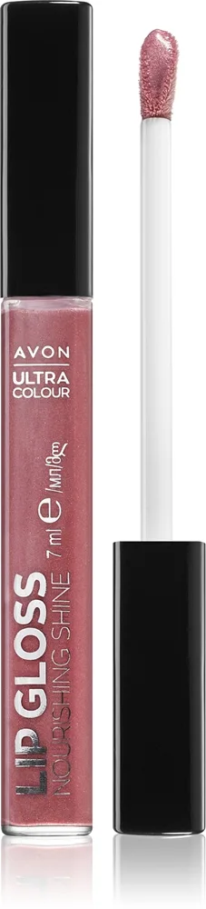 Avon Ultra Colour Shine ravitseva huulikiilto sävy Cotton Candy 7 ml