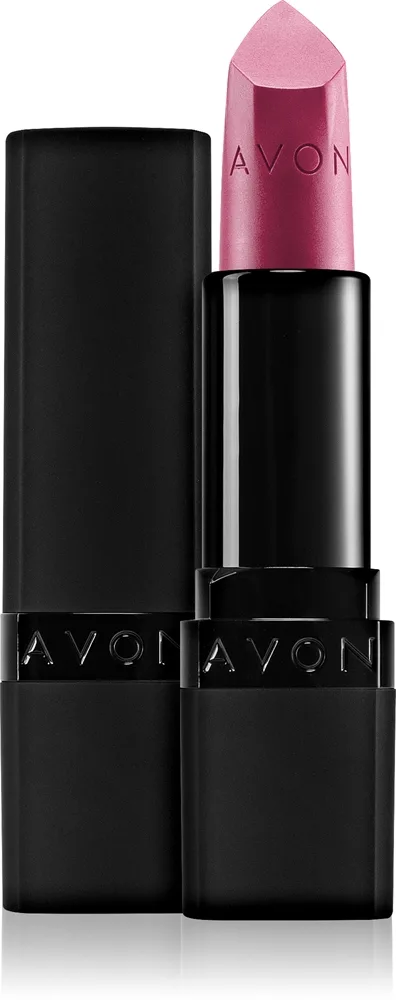 Avon Ultra Matte kosteuttava mattahuulipuna sävy Posh Petal 3,6 g