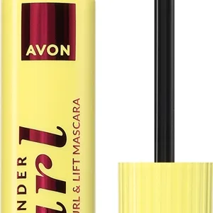 Avon Wonder Curl Volymgivande och böjande maskara Skugga Blackest Black 10 ml