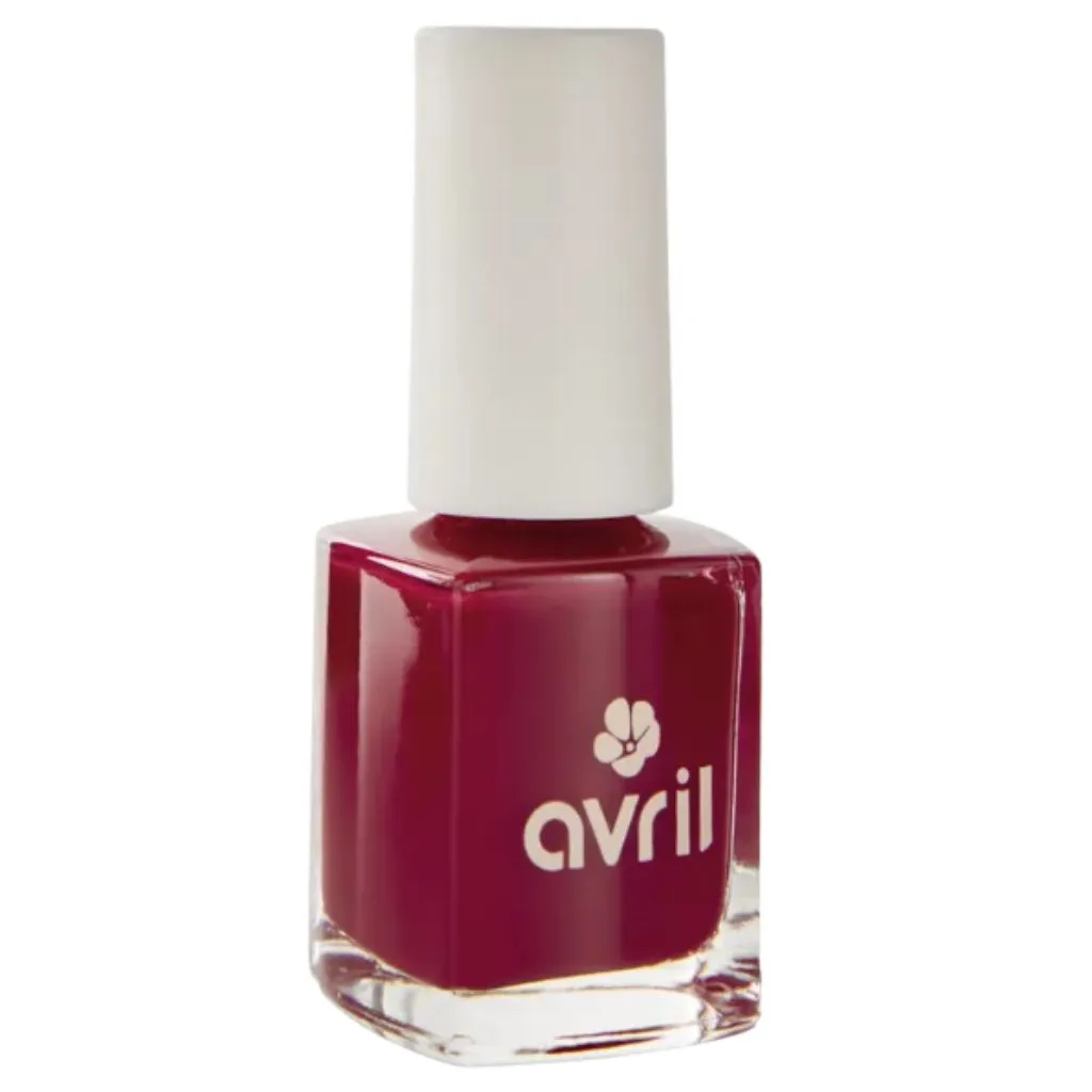 Avril Organic 7- free kynsilakka 7ml - Burgundy / Bourgogne N°26