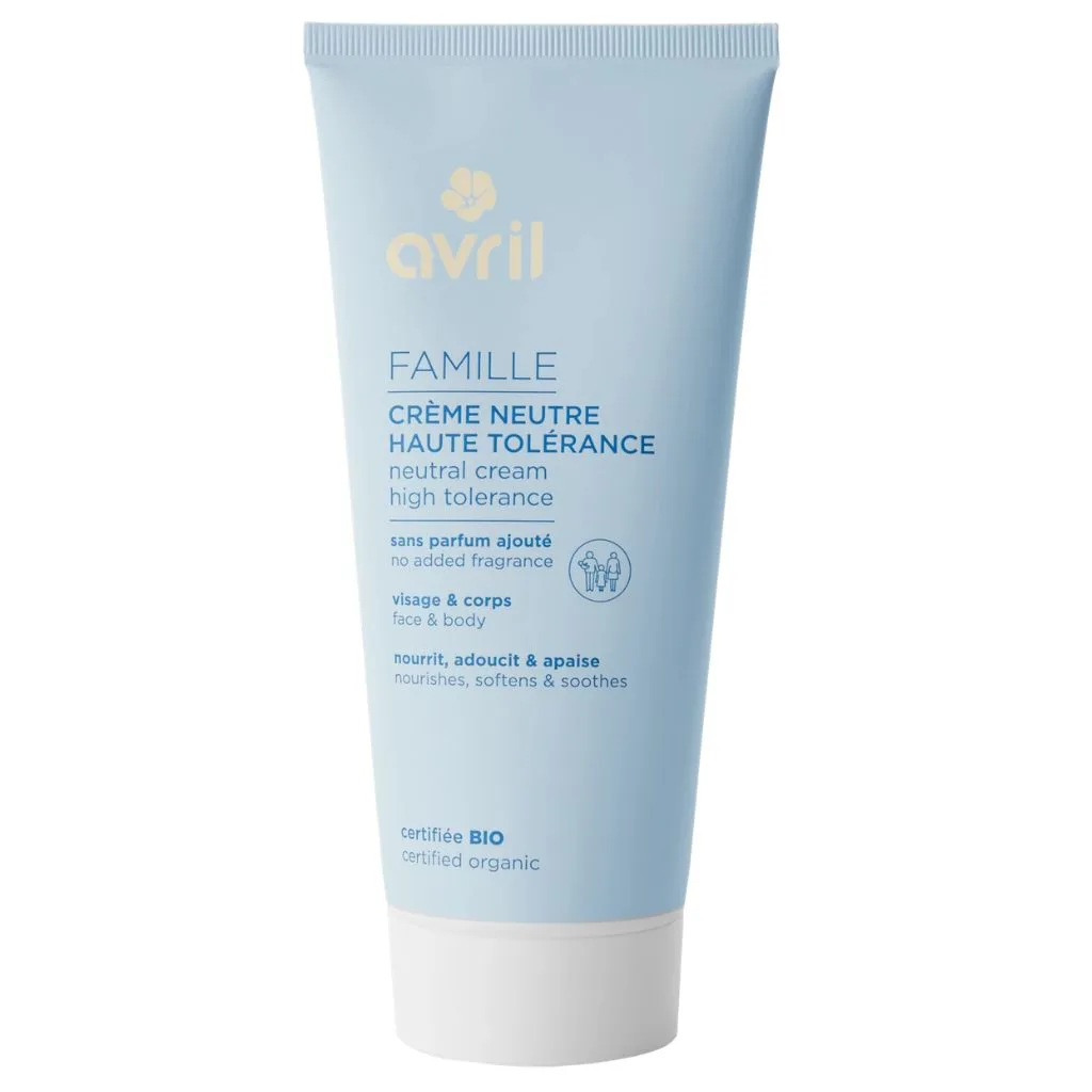 Avril Organic Neutral Cream voide herkälle iholle 200ml