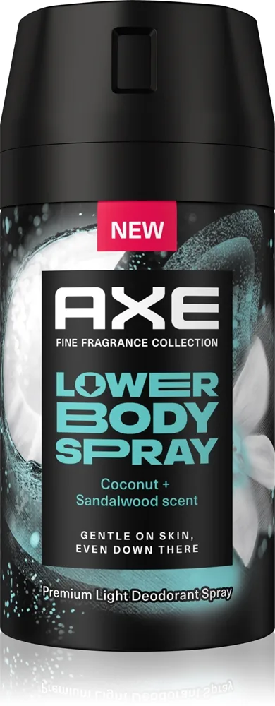 Axe Coconut & Sandalwood Kropsspray Til intime områder 100 ml