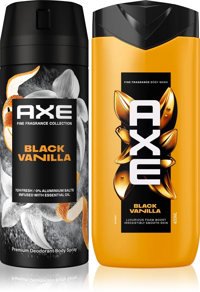 Axe Premium Black Vanilla Set