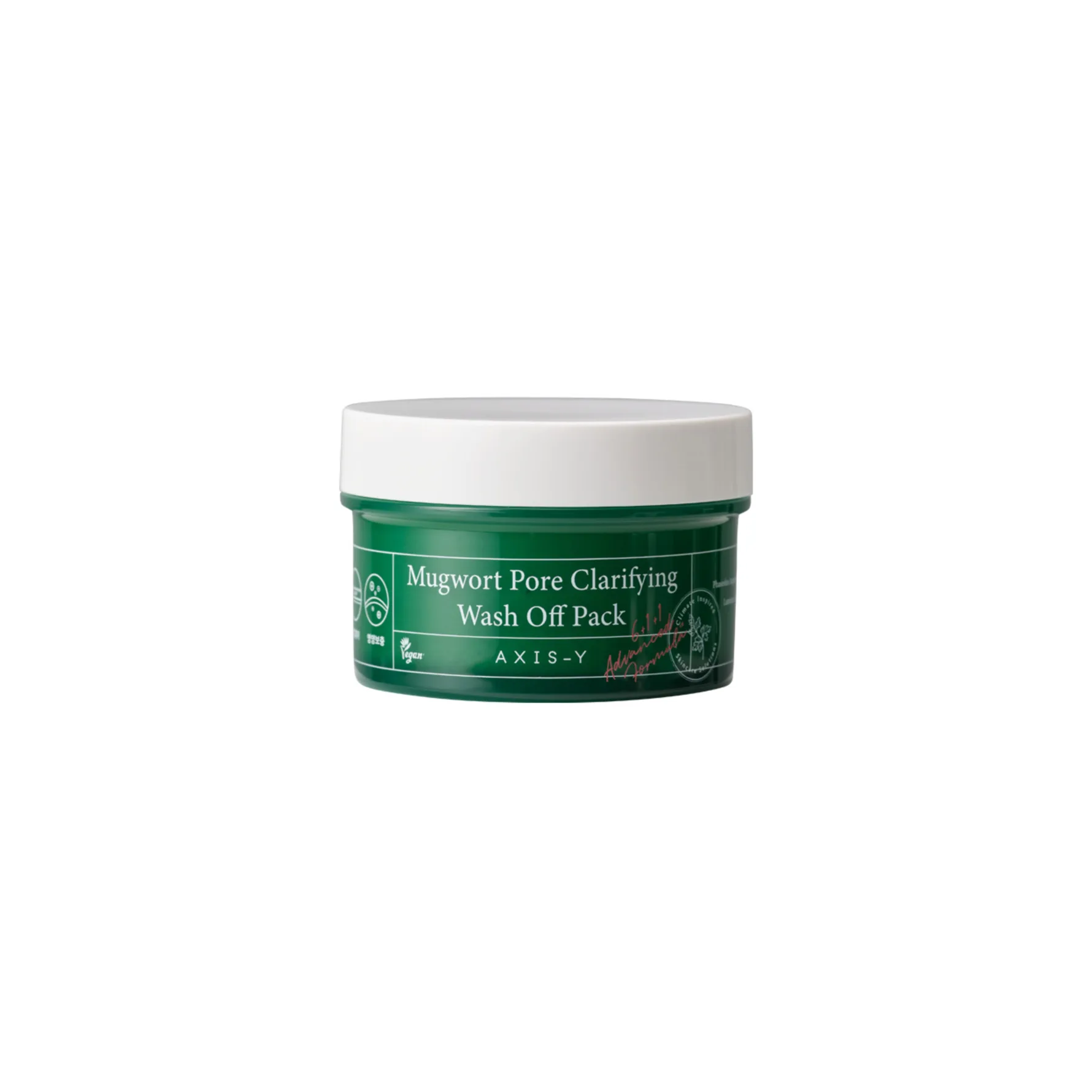 AXIS-Y Mugwort Pore Clarifying Wash Off Pack 100ml