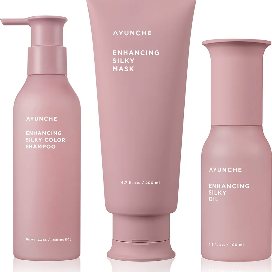 AYUNCHE Enhancing Silky Sæt Til skadet hår
