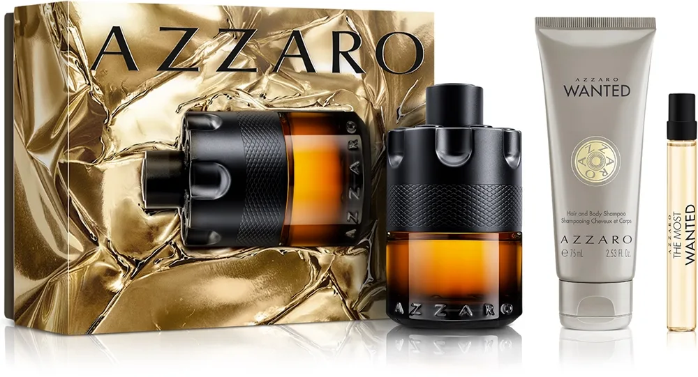 Azzaro The Most Wanted Parfum lahjasetti miehille