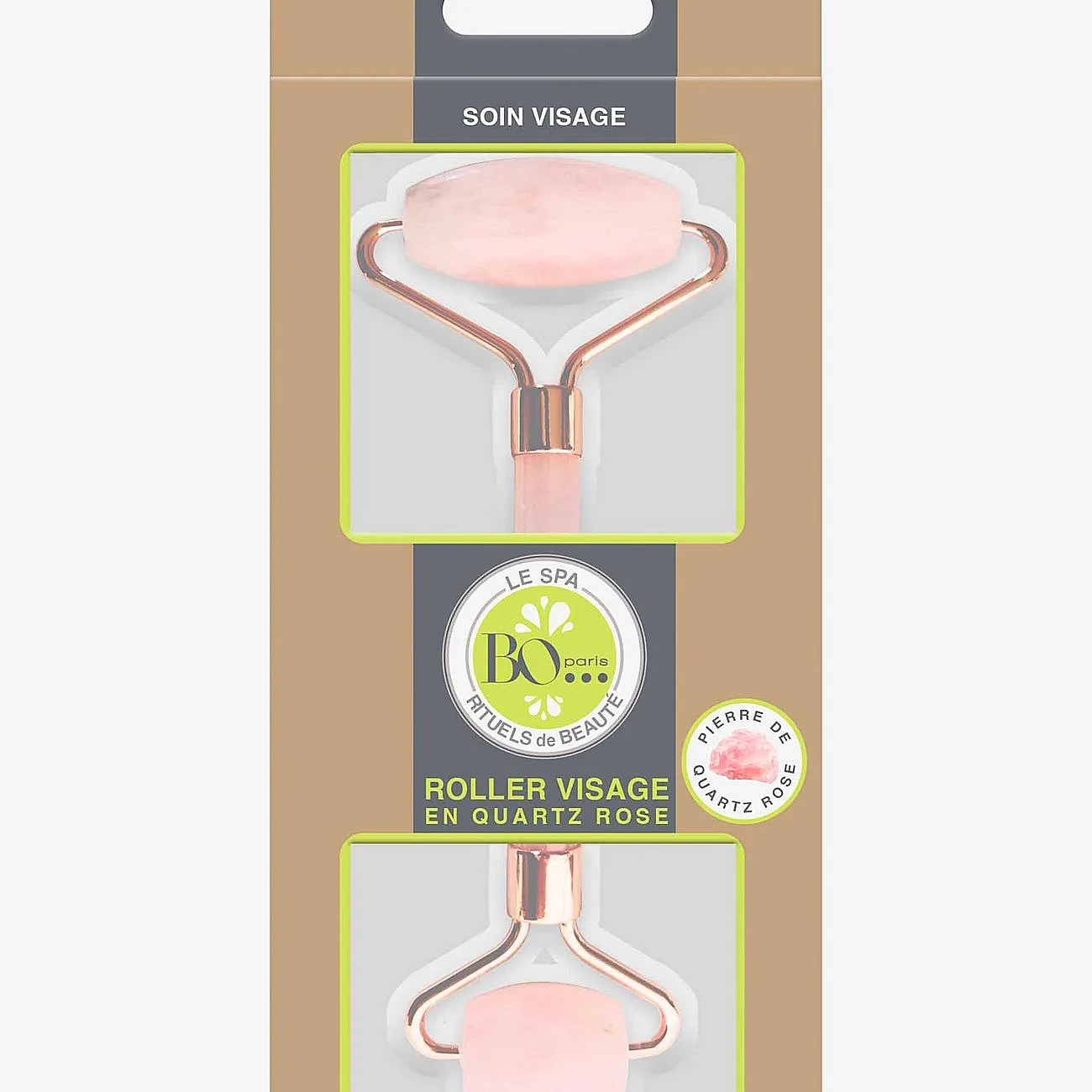 BO Paris Face Roller Quartz Rose - Nude - 1 pcs