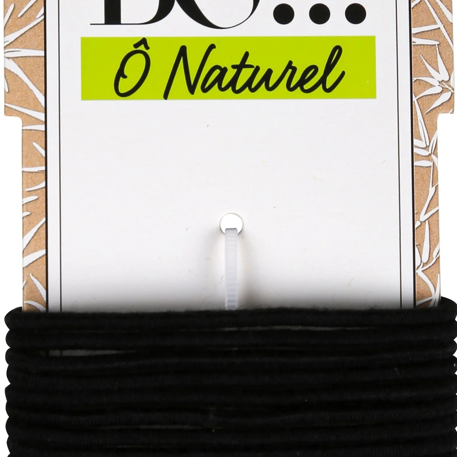 B&O Paris Thin Black Hair Ties 12 pcs