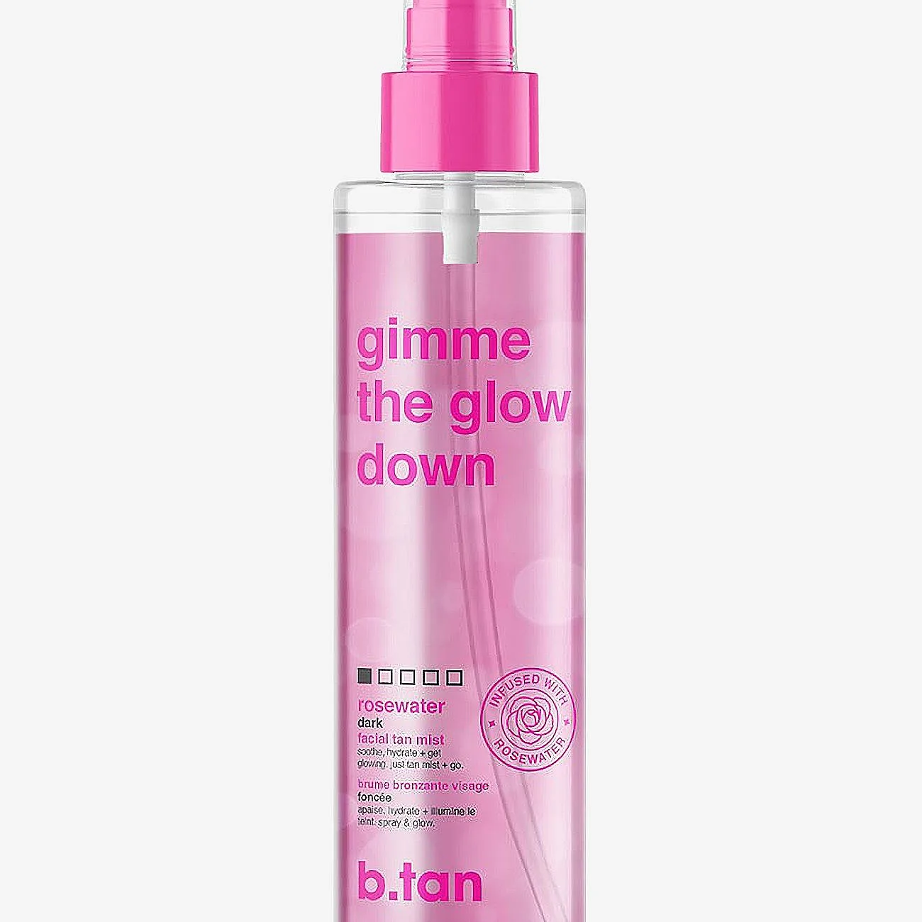 B.Tan Gimme The Glow Down Facial Tan Mist - Nude - 190 ML