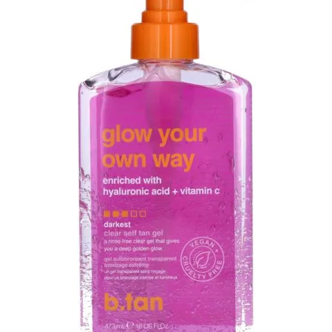 B.Tan Glow Your Own Way Clear Self Tan Gel - Nude - 473 ml