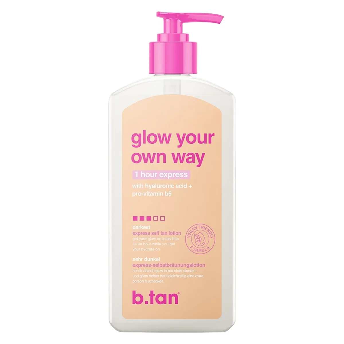 b.tan Glow Your Own Way Express Self Tan Lotion 237ml
