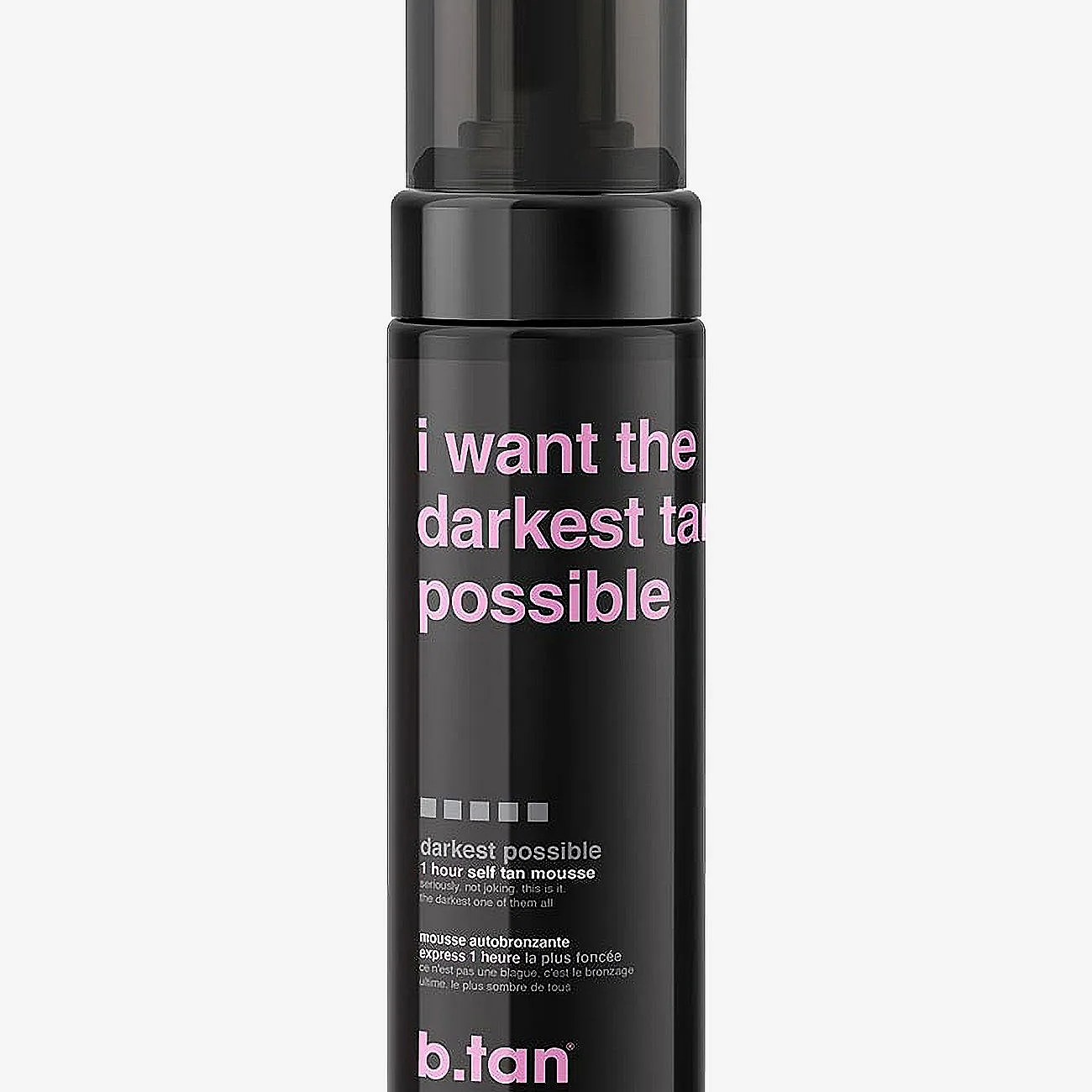 B.Tan I Want The Darkest Tan Possible Self Tan Mousse - Nude - 200 ml