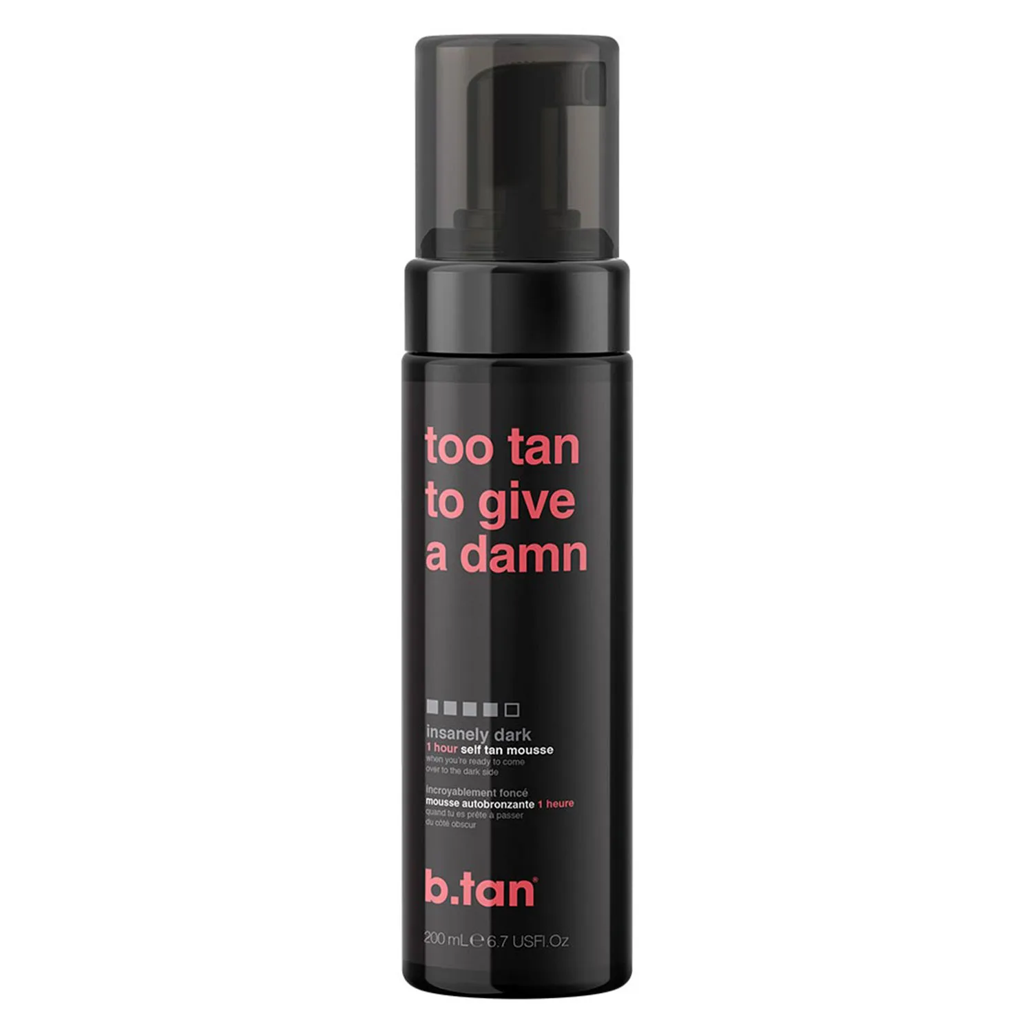 B.Tan Too Tan To Give A Damn Self Tan Mousse 200 ml