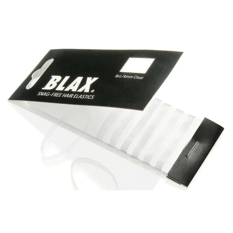 Blax Hair Elastics 8 pieces - Clear