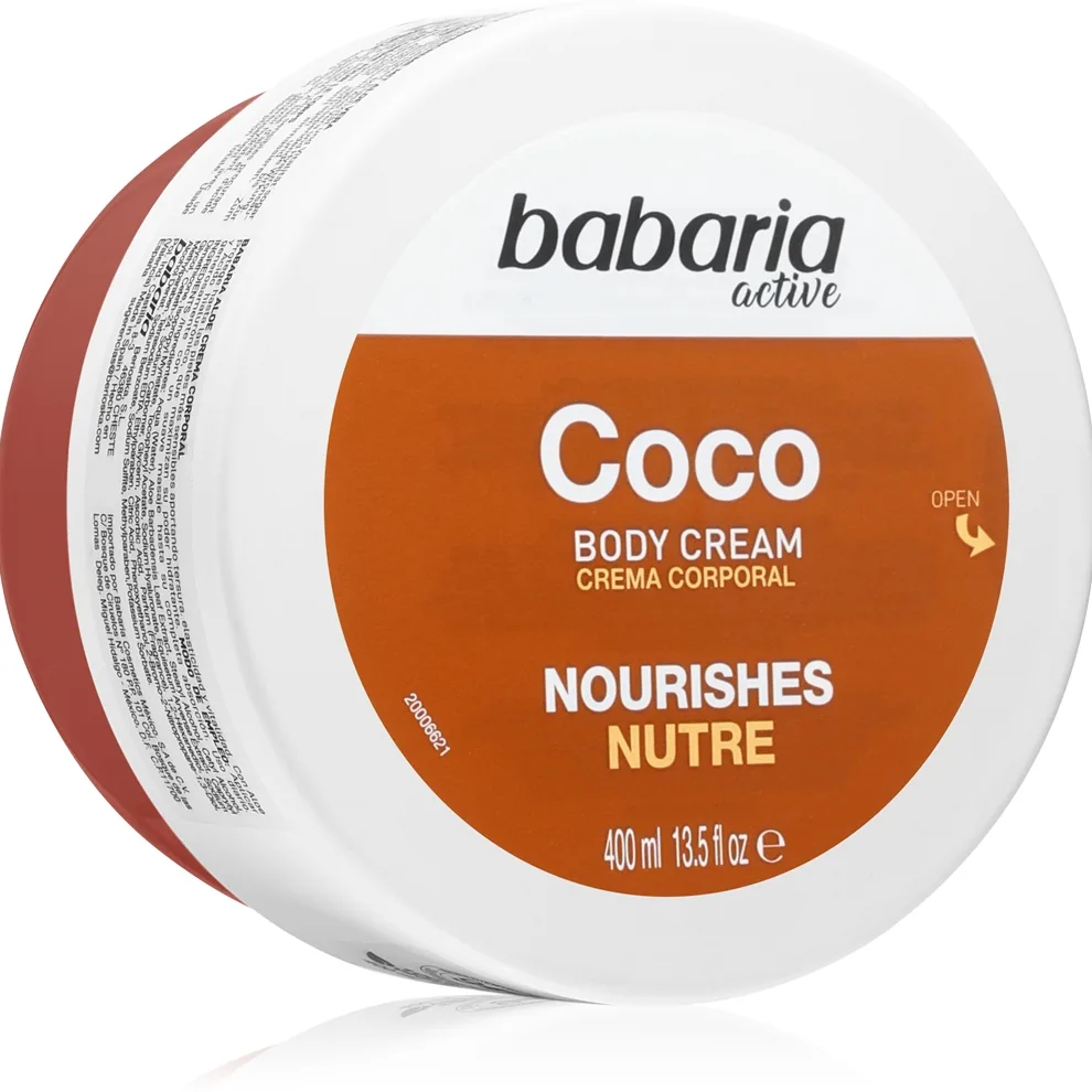 Babaria Coconut Kroppskräm För mycket torr hud 400 ml