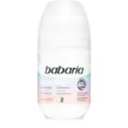 Babaria Deodorant Invisible Roll-on antiperspirant För att behandla vita och gula fläckar 50 ml