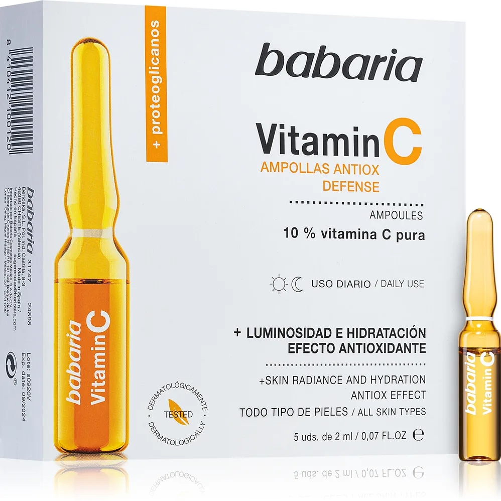 Babaria Vitamin C Ampul Med C-vitamin 5 x 2 ml