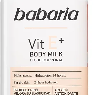 Babaria Vitamin E Återfuktande kroppslotion För torr hud 500 ml