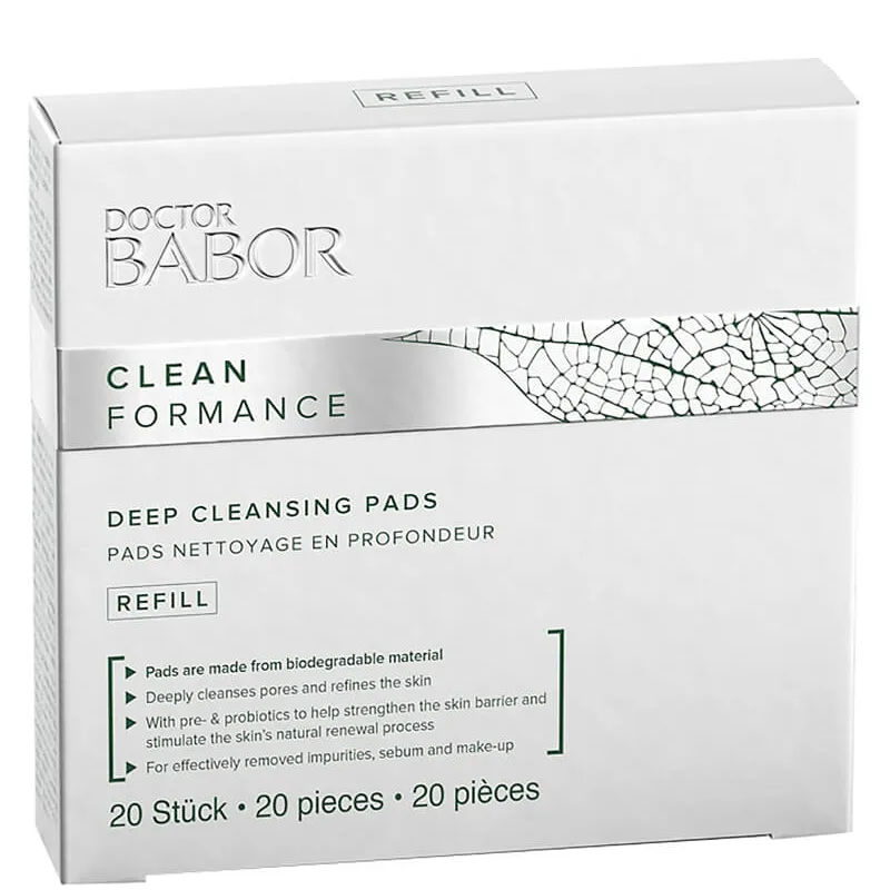Doctor Babor Cleanformance Deep Cleansing Pads REFILL (U) 20 stk.