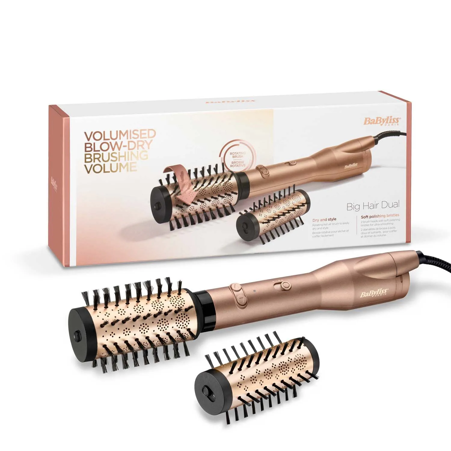 BaByliss Big Hair Dual Värmeborste