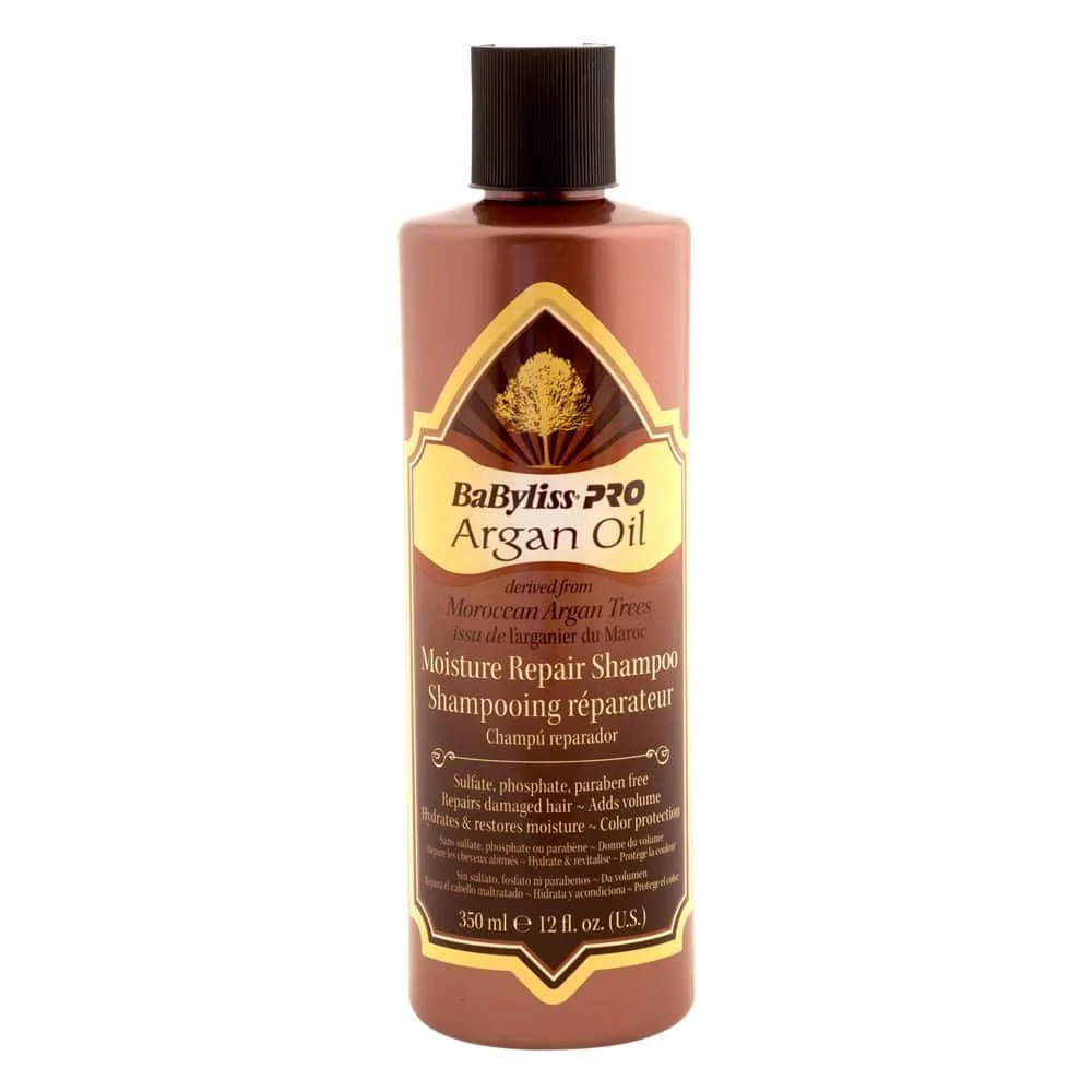 BaByliss Pro Argan Oil Moisture Repair Shampoo 350ml