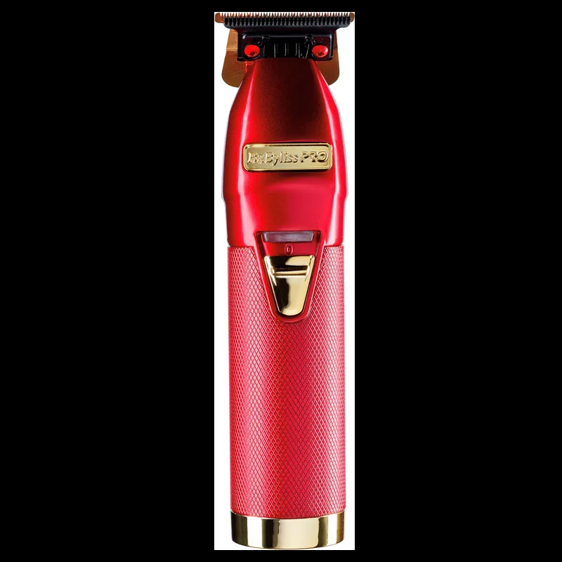 BaBylissPRO Metal Trimmer SkeletonFX Rød