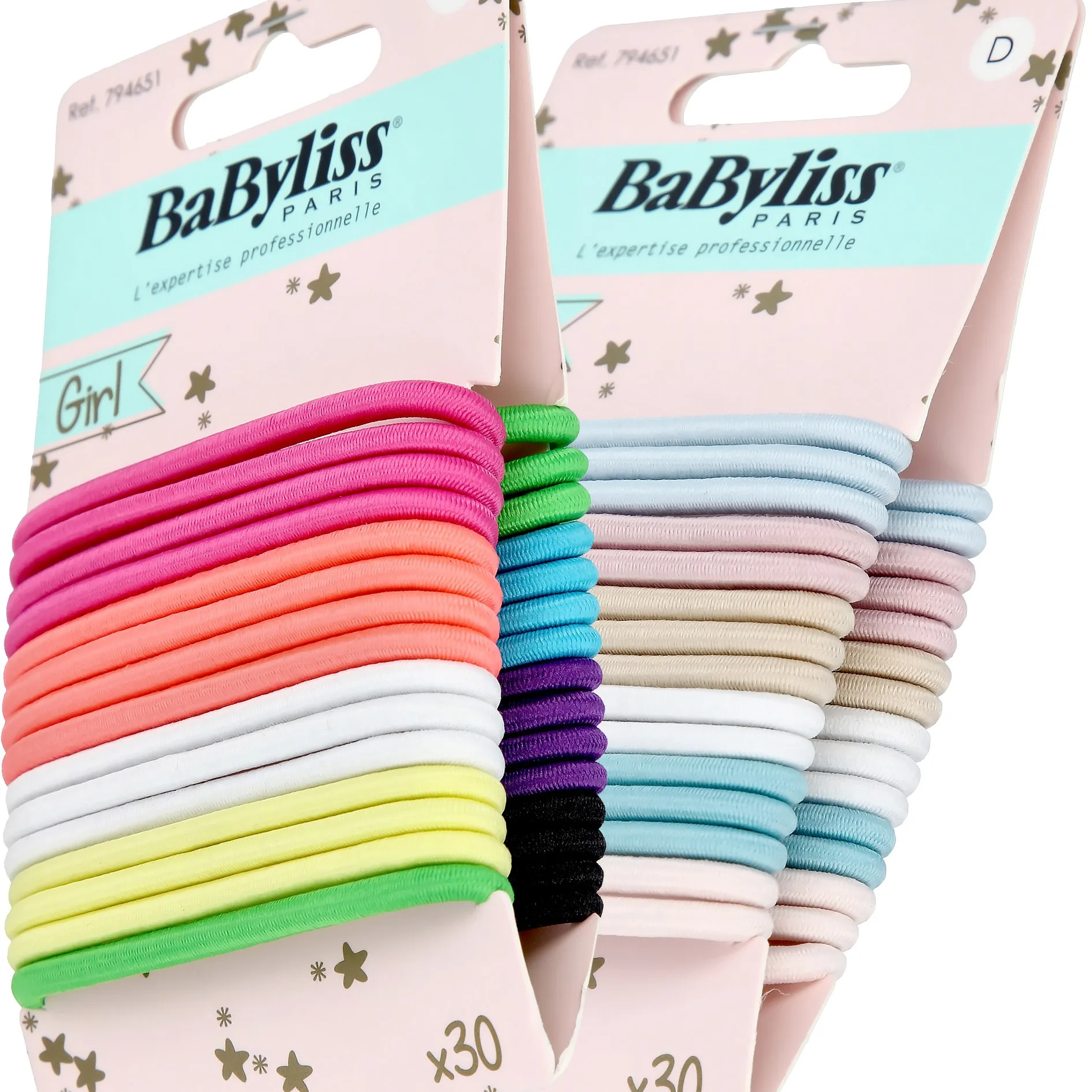BaByliss Paris Accessories Girl 794651 Värilliset hiuslenkit 30 kpl kids