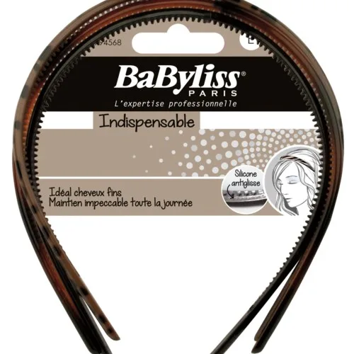 BaByliss Diadem Anti-Glid blandade färger 3 st