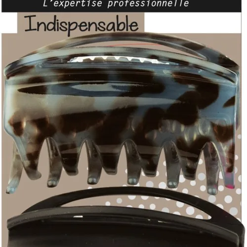 BaByliss Krokoklämma Anti-Glid blandade färger 2 st