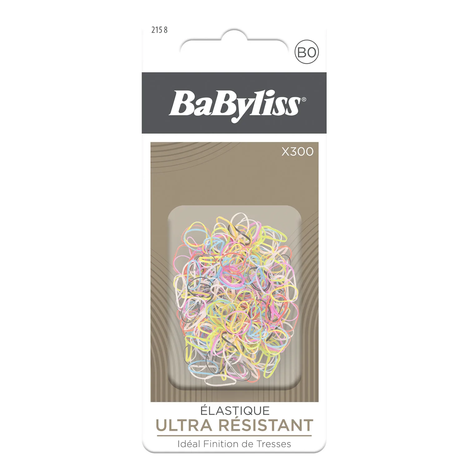 BaByliss Accessories Micro Hair Tie Colored 300 st