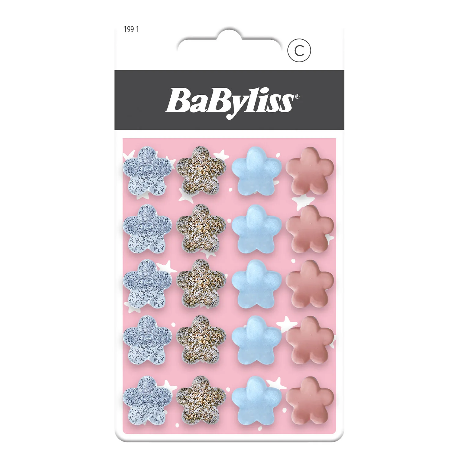 BaByliss Krokoklämma Kids 20 st