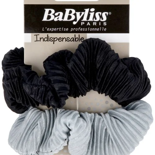 BaByliss Paris Accessories Scrunchie Plisserad 2 st