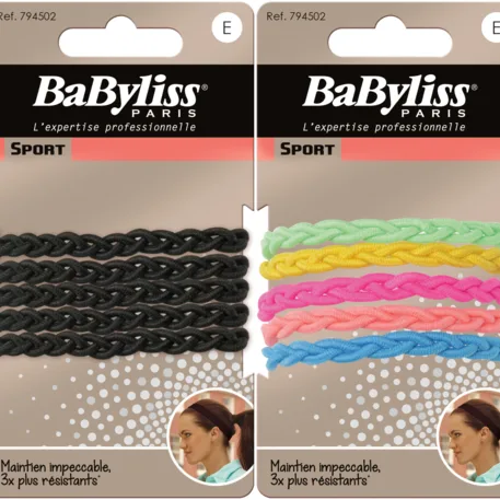 BaByliss Paris Accessories Sport Flätad Snodd 5 St
