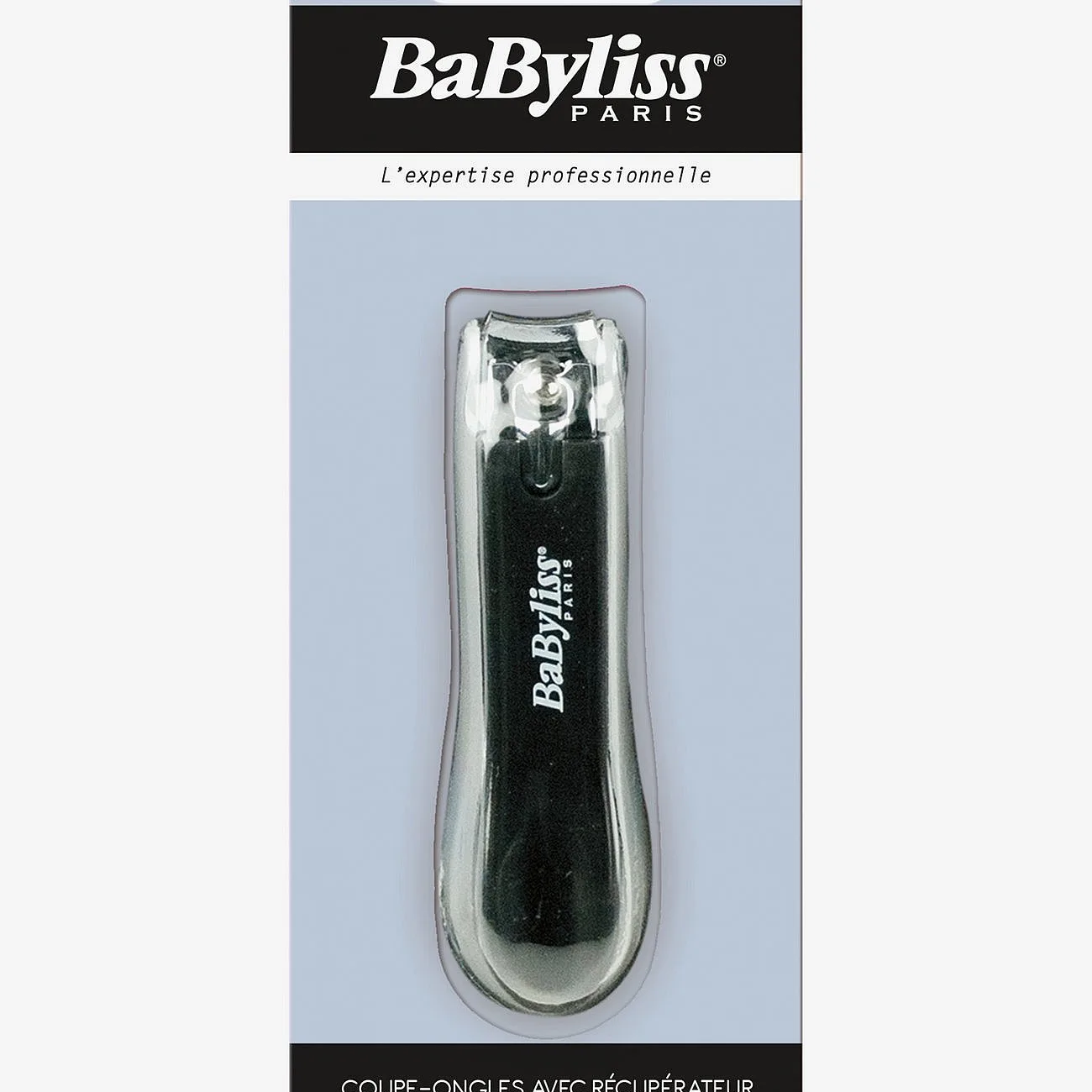 Babyliss Paris Nail Clippers Large With Nail Collector - Black - ONE SIZE