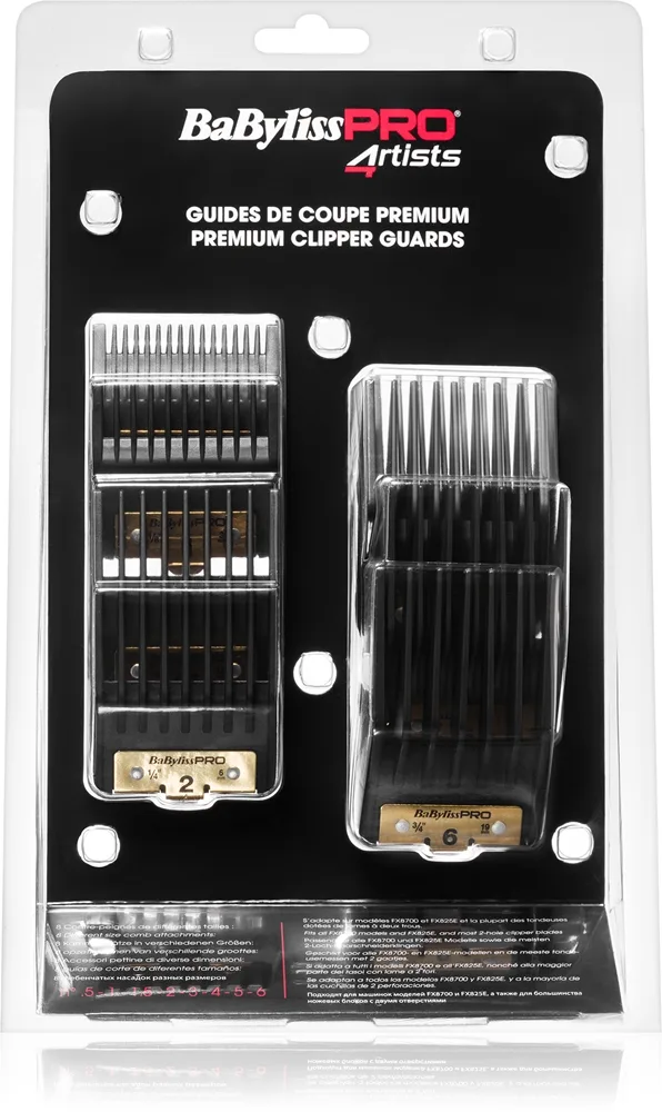 BaByliss PRO 4Artists FXPCGE ekstra tilbehørsdel 8 stk.