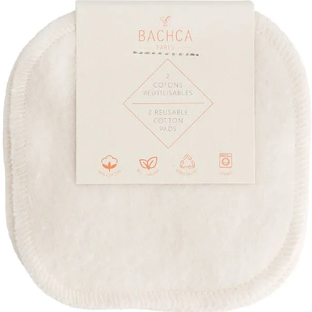 BACHCA 2 reusable makeup remover pads