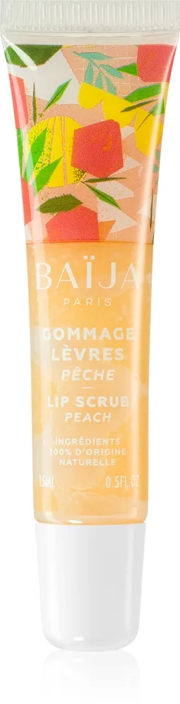 BAÏJA Lip Scrub Peach Læbepeeling 15 ml