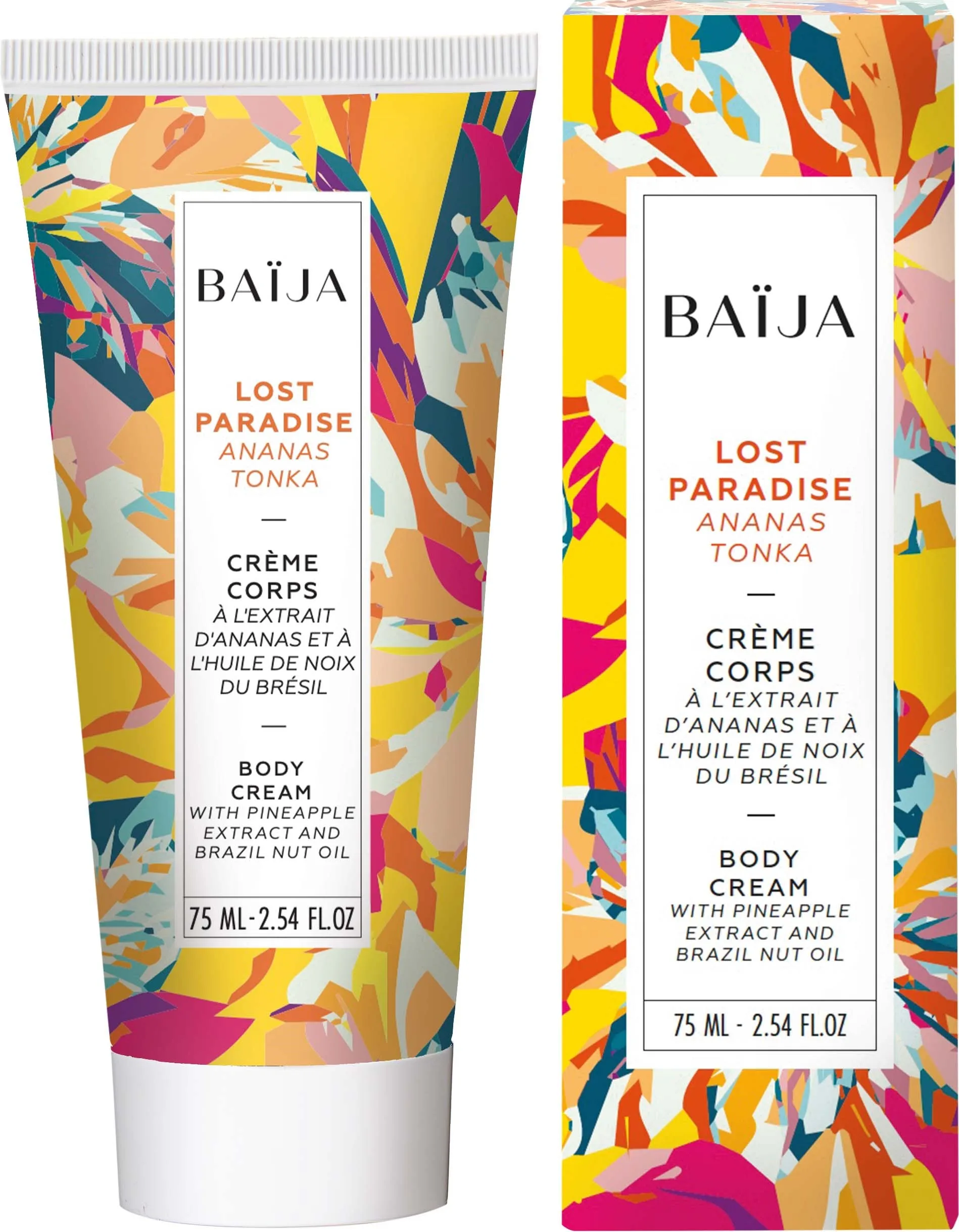Baïja Lost Paradise Body Cream Pineapple Tonka 75 ml