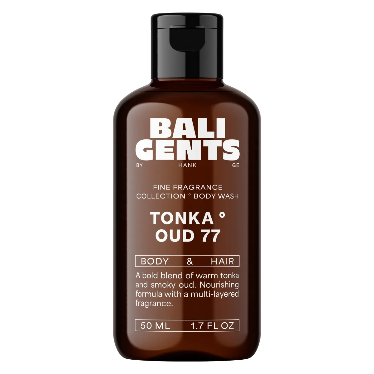 Bali Curls Bali Gents Bodywash Tonka Oud 77 50ml