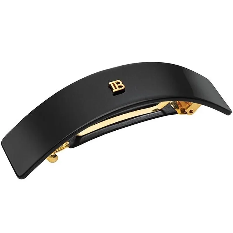 Balmain Paris Hair Couture Barrette pour Cheveux Large - Black