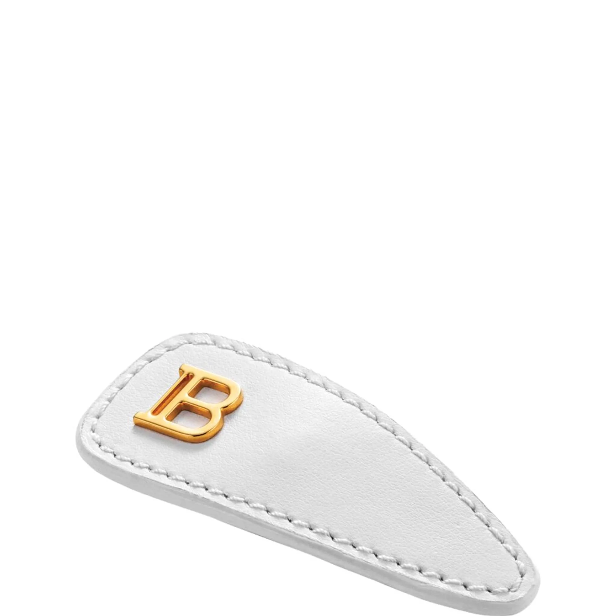 Balmain Hair Couture Printemps Leather Snap Hair Clip Hårklämmor