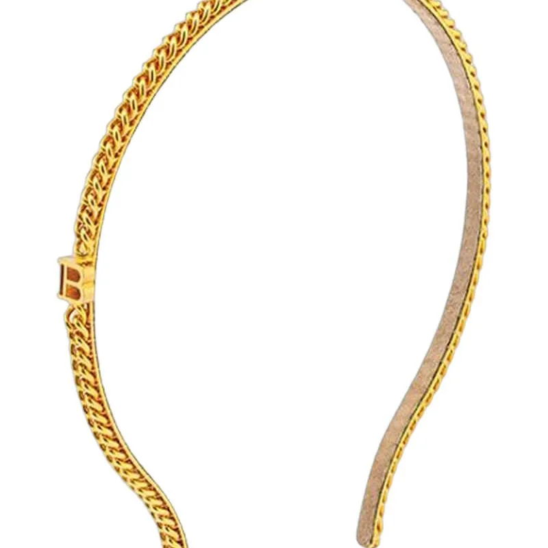 Balmain Pont Des Arts Chain Headband Small