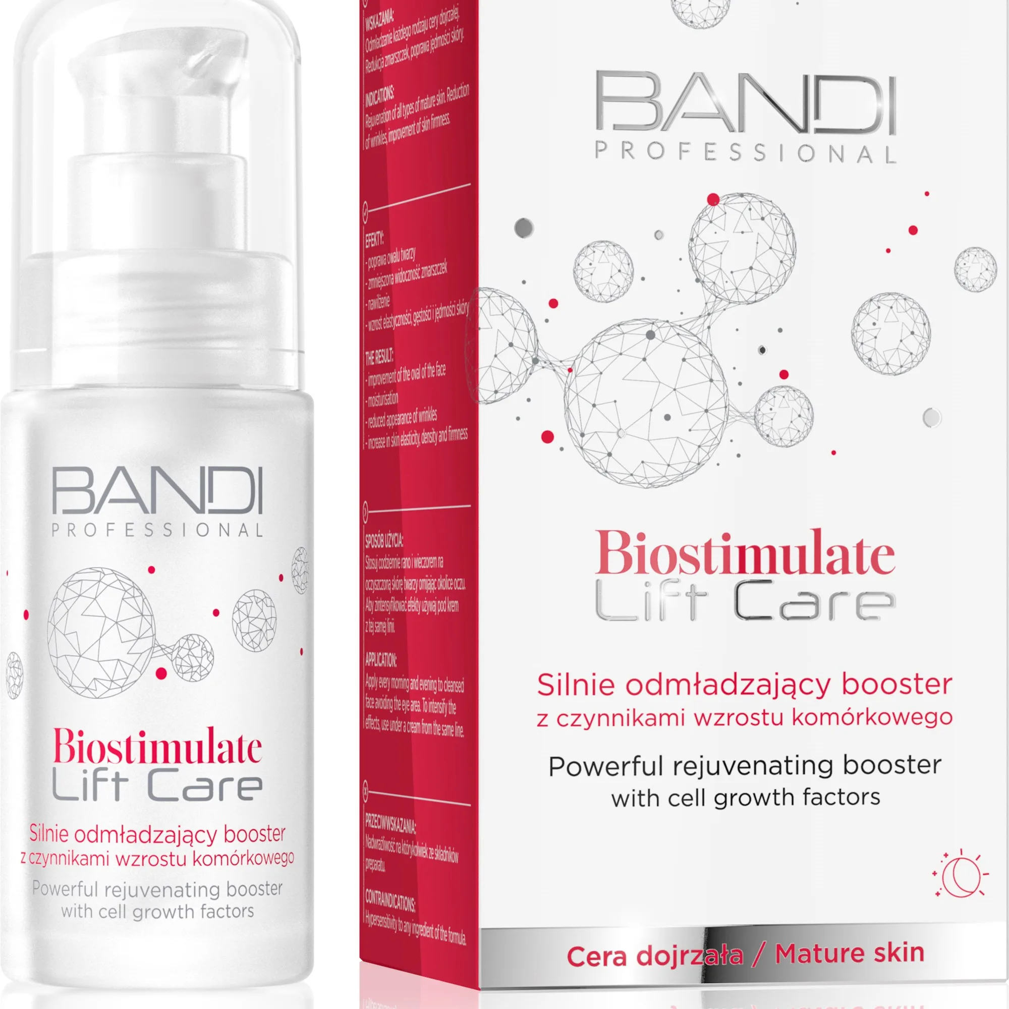 Bandi Biostimulate Lift Care Powerful rejuvenating booster with cell growth factors 30 ml