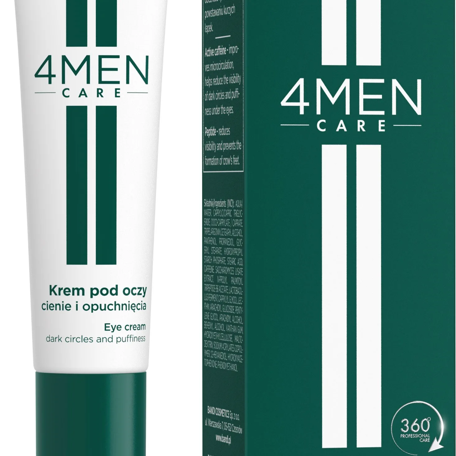 Bandi 4MEN Care Eye cream - dark circles and puffiness 14 ml