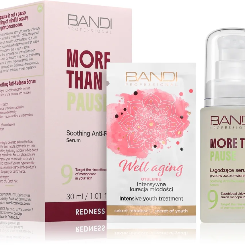 BANDI Cosmetics More Than Pause Serum som lindrar och 30 ml