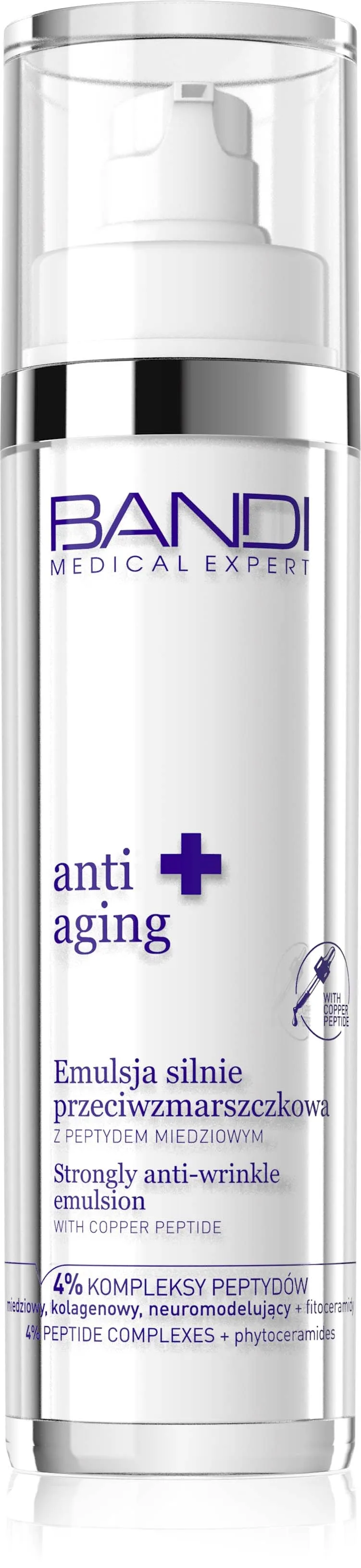 Bandi Medical Expert Anti Aging Strongly Anti-Wrinkle Emulsion With Copper Peptide 50 ml