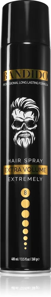BANDIDO Hair Spray hiuslakka sävy Black 400 ml