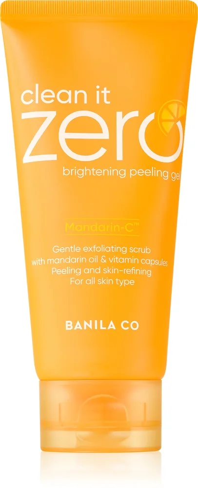 Banila Co. clean it zero Mandarin-C™ brightening Udglattende peeling gel med lysende effekt 120 ml